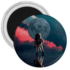 Astronaut Moon Space Nasa Planet 3  Magnets