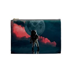 Astronaut Moon Space Nasa Planet Cosmetic Bag (medium) by Maspions