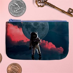 Astronaut Moon Space Nasa Planet Large Coin Purse