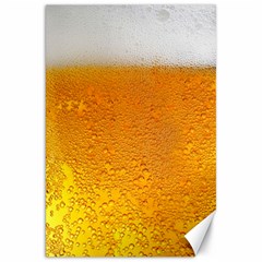 Beer Bubbles Pattern Canvas 20  X 30 