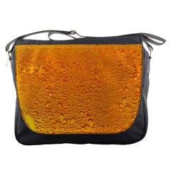 Beer Bubbles Pattern Messenger Bag by Maspions