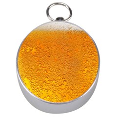 Beer Bubbles Pattern Silver Compasses by Maspions