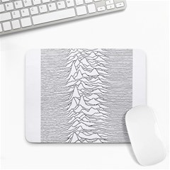 Joy Division Unknown Pleasures Small Mousepad by Maspions