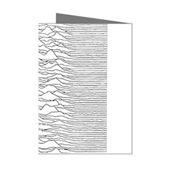 Joy Division Unknown Pleasures Mini Greeting Cards (pkg Of 8) by Maspions