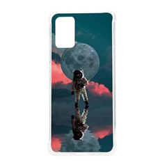 Astronaut Moon Space Nasa Planet Samsung Galaxy S20plus 6 7 Inch Tpu Uv Case by Maspions