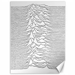 Joy Division Unknown Pleasures Canvas 36  X 48  by Maspions