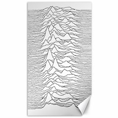 Joy Division Unknown Pleasures Canvas 40  X 72  by Maspions