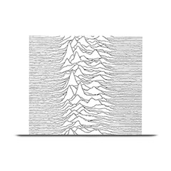 Joy Division Unknown Pleasures Plate Mats by Maspions