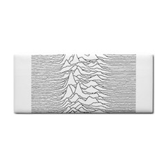 Joy Division Unknown Pleasures Hand Towel by Maspions