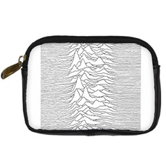 Joy Division Unknown Pleasures Digital Camera Leather Case by Maspions