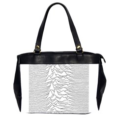 Joy Division Unknown Pleasures Oversize Office Handbag (2 Sides) by Maspions