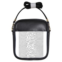 Joy Division Unknown Pleasures Girls Sling Bag by Maspions