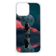 Astronaut Moon Space Nasa Planet Iphone 13 Pro Max Tpu Uv Print Case by Maspions