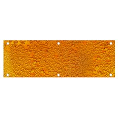 Beer Bubbles Pattern Banner And Sign 6  X 2 