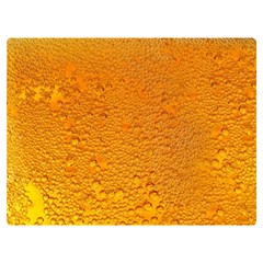 Beer Bubbles Pattern Two Sides Premium Plush Fleece Blanket (extra Small)