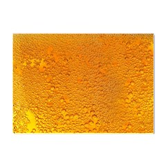 Beer Bubbles Pattern Crystal Sticker (a4) by Maspions