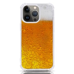 Beer Bubbles Pattern Iphone 13 Pro Tpu Uv Print Case