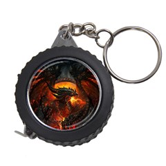 Dragon Fire Fantasy Art Measuring Tape