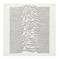 Joy Division Unknown Pleasures Banner And Sign 4  X 4  by Maspions