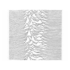 Joy Division Unknown Pleasures Two Sides Premium Plush Fleece Blanket (extra Small)