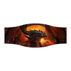 Dragon Fire Fantasy Art Stretchable Headband