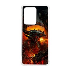 Dragon Fire Fantasy Art Samsung Galaxy S20 Ultra 6 9 Inch Tpu Uv Case