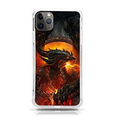 Dragon Fire Fantasy Art Iphone 11 Pro Max 6 5 Inch Tpu Uv Print Case by Maspions