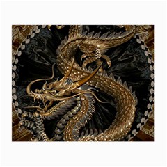 Fantasy Dragon Pentagram Small Glasses Cloth (2 Sides)