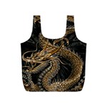 Fantasy Dragon Pentagram Full Print Recycle Bag (S) Front