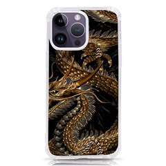 Fantasy Dragon Pentagram Iphone 14 Pro Max Tpu Uv Print Case by Maspions