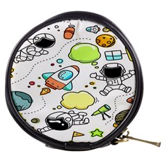 Sketch Cartoon Space Set Mini Makeup Bag by Hannah976