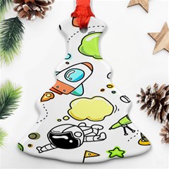 Sketch Cartoon Space Set Ornament (christmas Tree)  by Hannah976