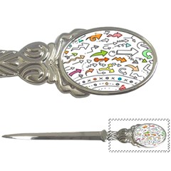 Desktop Pattern Art Graphic Design Letter Opener by Hannah976