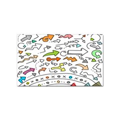 Desktop Pattern Art Graphic Design Sticker Rectangular (10 Pack) by Hannah976