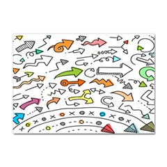 Desktop Pattern Art Graphic Design Sticker A4 (100 Pack) by Hannah976