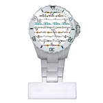 Decoration Element Style Pattern Plastic Nurses Watch Front