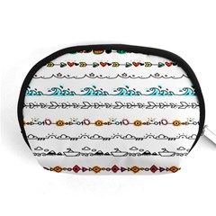 Decoration Element Style Pattern Accessory Pouch (medium) by Hannah976