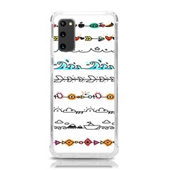 Decoration Element Style Pattern Samsung Galaxy S20 6 2 Inch Tpu Uv Case by Hannah976