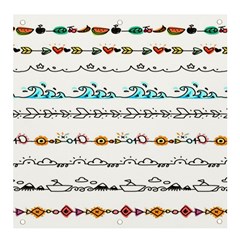 Decoration Element Style Pattern Banner And Sign 4  X 4  by Hannah976