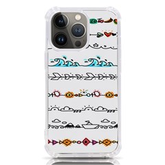 Decoration Element Style Pattern Iphone 13 Pro Tpu Uv Print Case by Hannah976