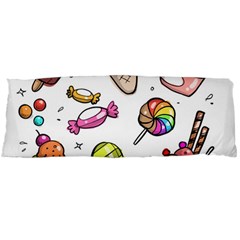 Doodle Cartoon Drawn Cone Food Body Pillow Case (dakimakura) by Hannah976