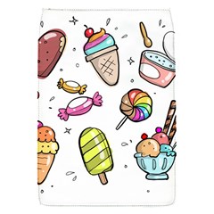 Doodle Cartoon Drawn Cone Food Removable Flap Cover (s) by Hannah976