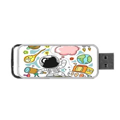 Sketch Cute Child Funny Portable Usb Flash (two Sides) by Hannah976