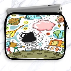 Sketch Cute Child Funny Apple Ipad 2/3/4 Zipper Cases by Hannah976