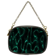 Green Pattern Background Abstract Chain Purse (two Sides) by Hannah976