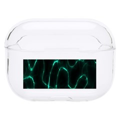 Green Pattern Background Abstract Hard Pc Airpods Pro Case by Hannah976