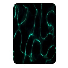 Green Pattern Background Abstract Rectangular Glass Fridge Magnet (4 Pack) by Hannah976