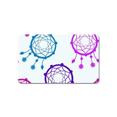 Dreamcatcher Dream Catcher Pattern Magnet (Name Card)