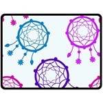 Dreamcatcher Dream Catcher Pattern Fleece Blanket (Large) 80 x60  Blanket Front