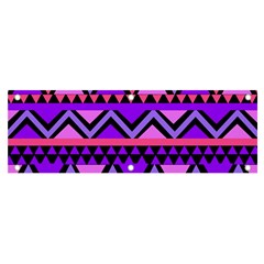 Seamless Purple Pink Pattern Banner And Sign 6  X 2  by Hannah976